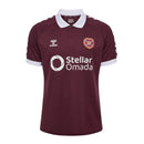 BURGUNDY & WHITE HOME SHIRT 26/27