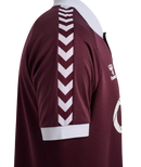 BURGUNDY & WHITE HOME SHIRT 26/27